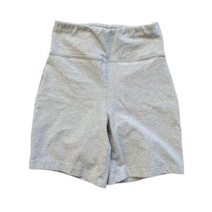 ASOS 4505 Light Gray High-Waisted Shorts Size 4